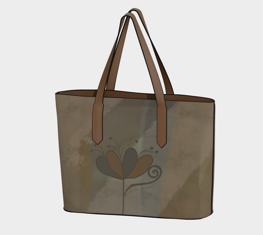 Sacred Satchel in Stone Flower