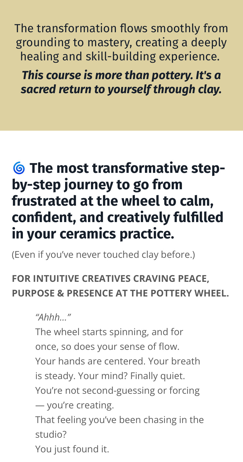 The Centered Ceramicist | An Unforgettable Journey