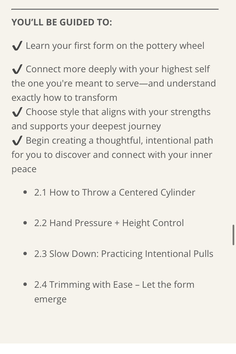 The Centered Ceramicist | An Unforgettable Journey