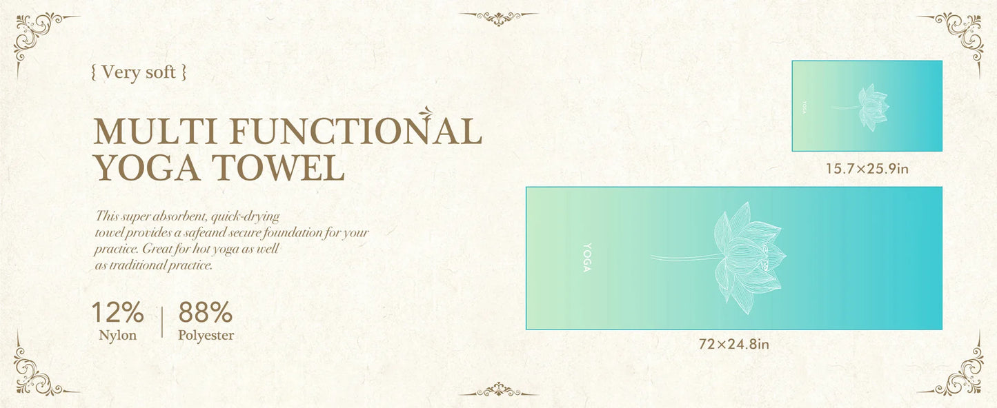 Eco-Friendly Somatic Mat Cover - Anti-Slip