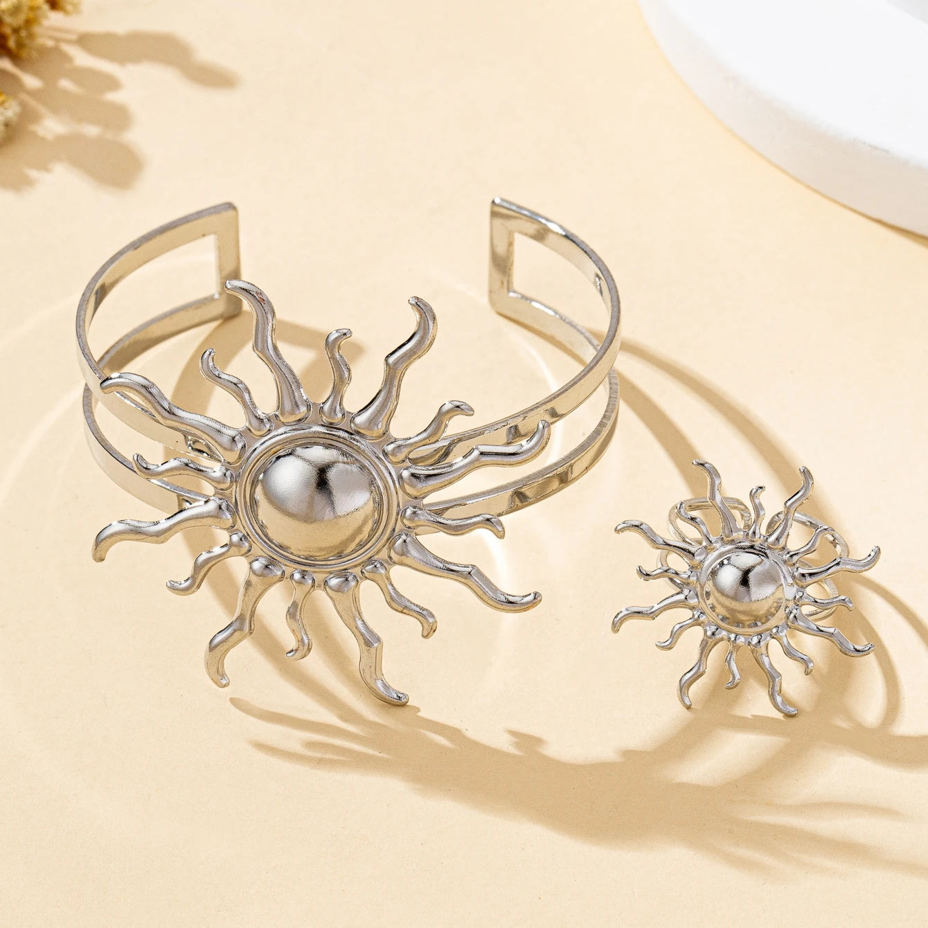 Cosmic Bracelet and Ring Set