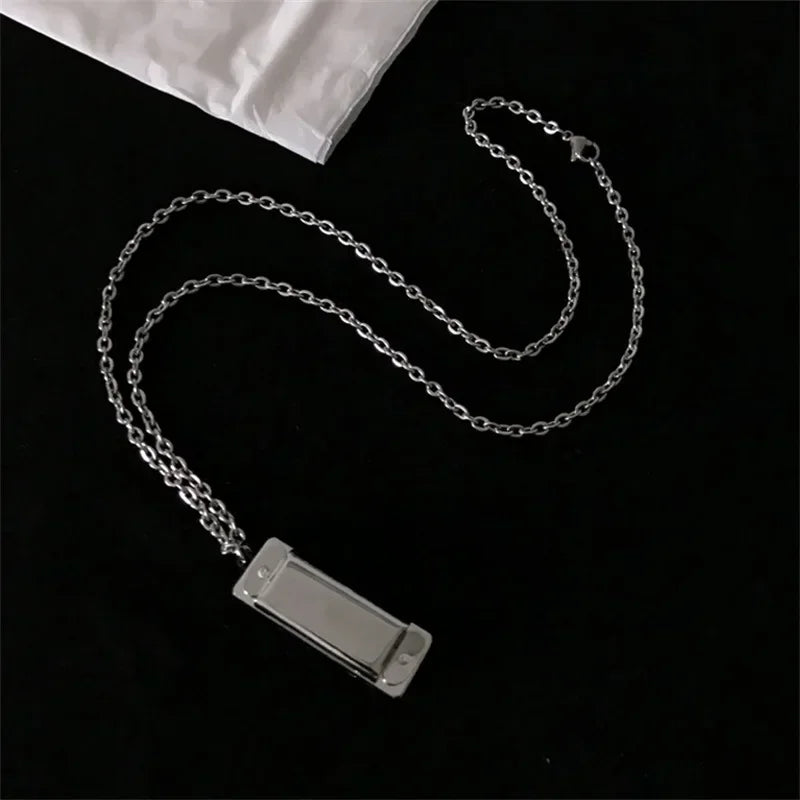 Sound Anchor Mini Harmonica Necklace