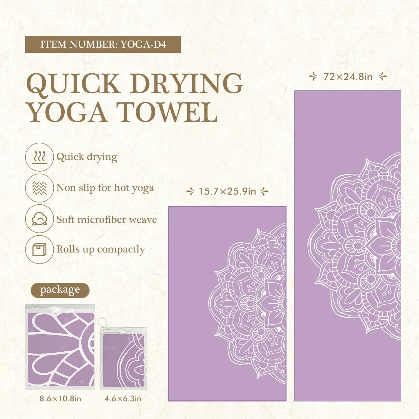 Eco-Friendly Somatic Mat Cover - Anti-Slip