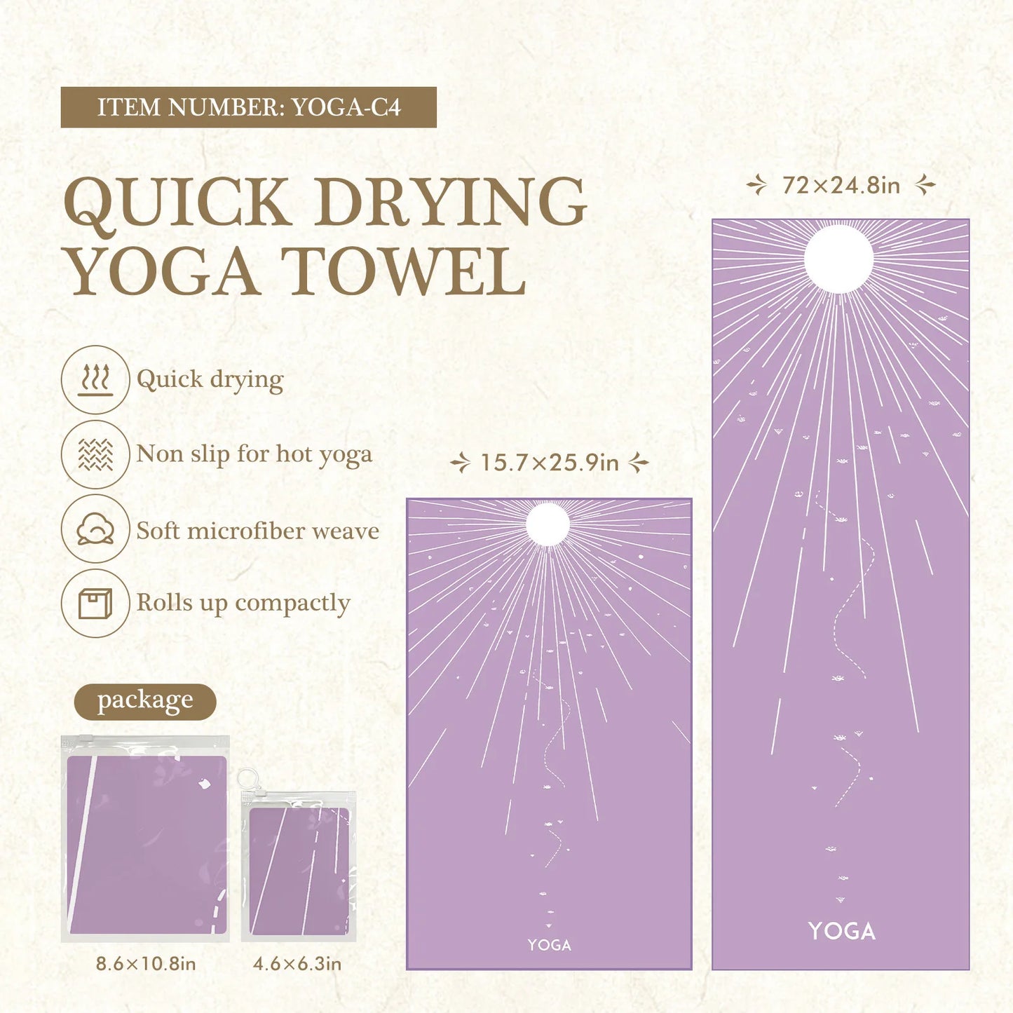 Eco-Friendly Somatic Mat Cover - Anti-Slip