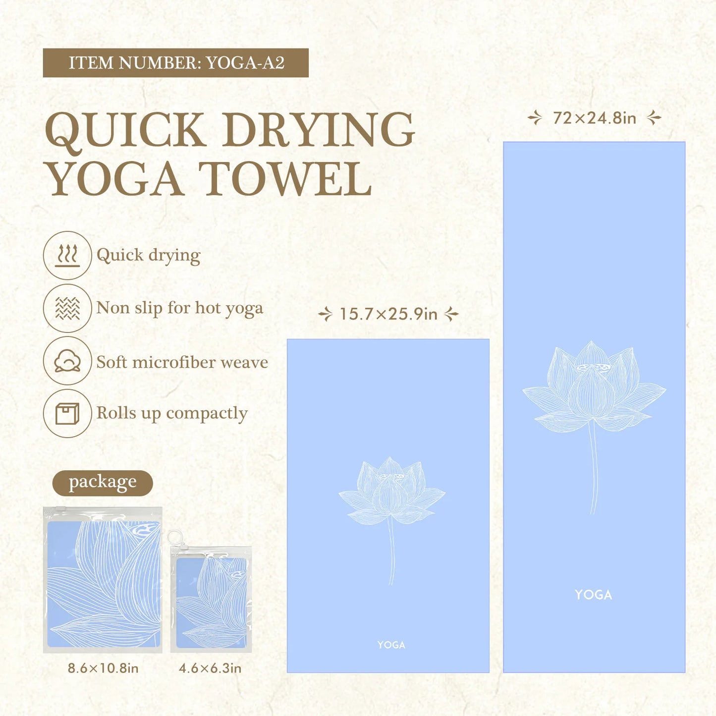 Eco-Friendly Somatic Mat Cover - Anti-Slip