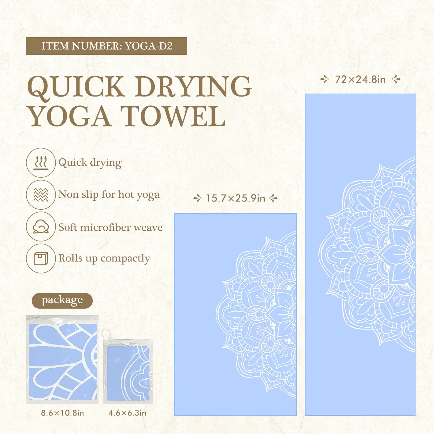 Eco-Friendly Somatic Mat Cover - Anti-Slip