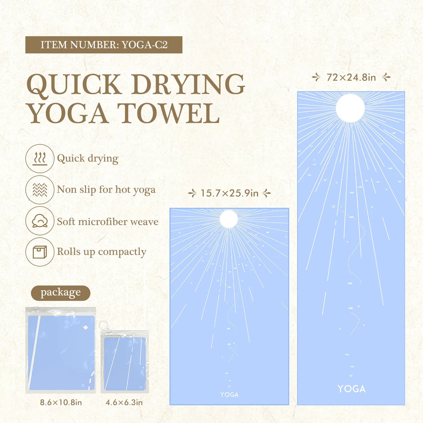 Eco-Friendly Somatic Mat Cover - Anti-Slip