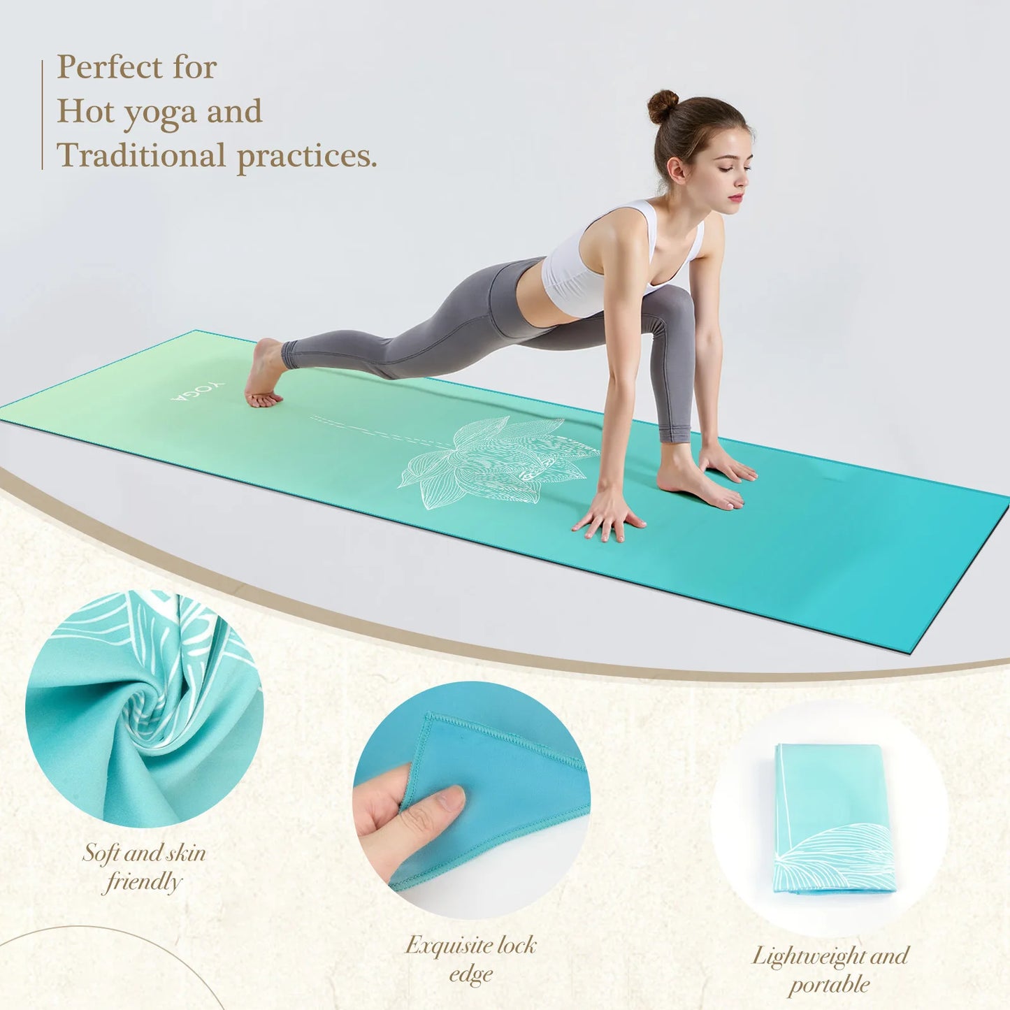 Eco-Friendly Somatic Mat Cover - Anti-Slip