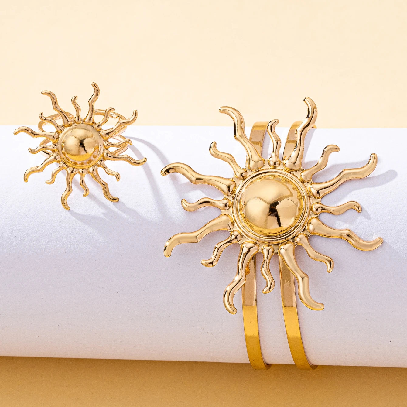 Cosmic Bracelet and Ring Set